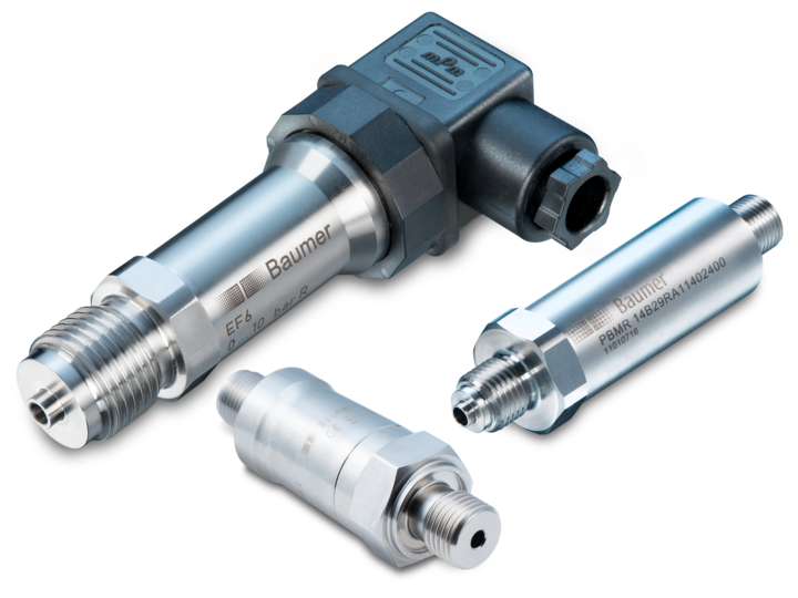 Railway-certified pressure sensors