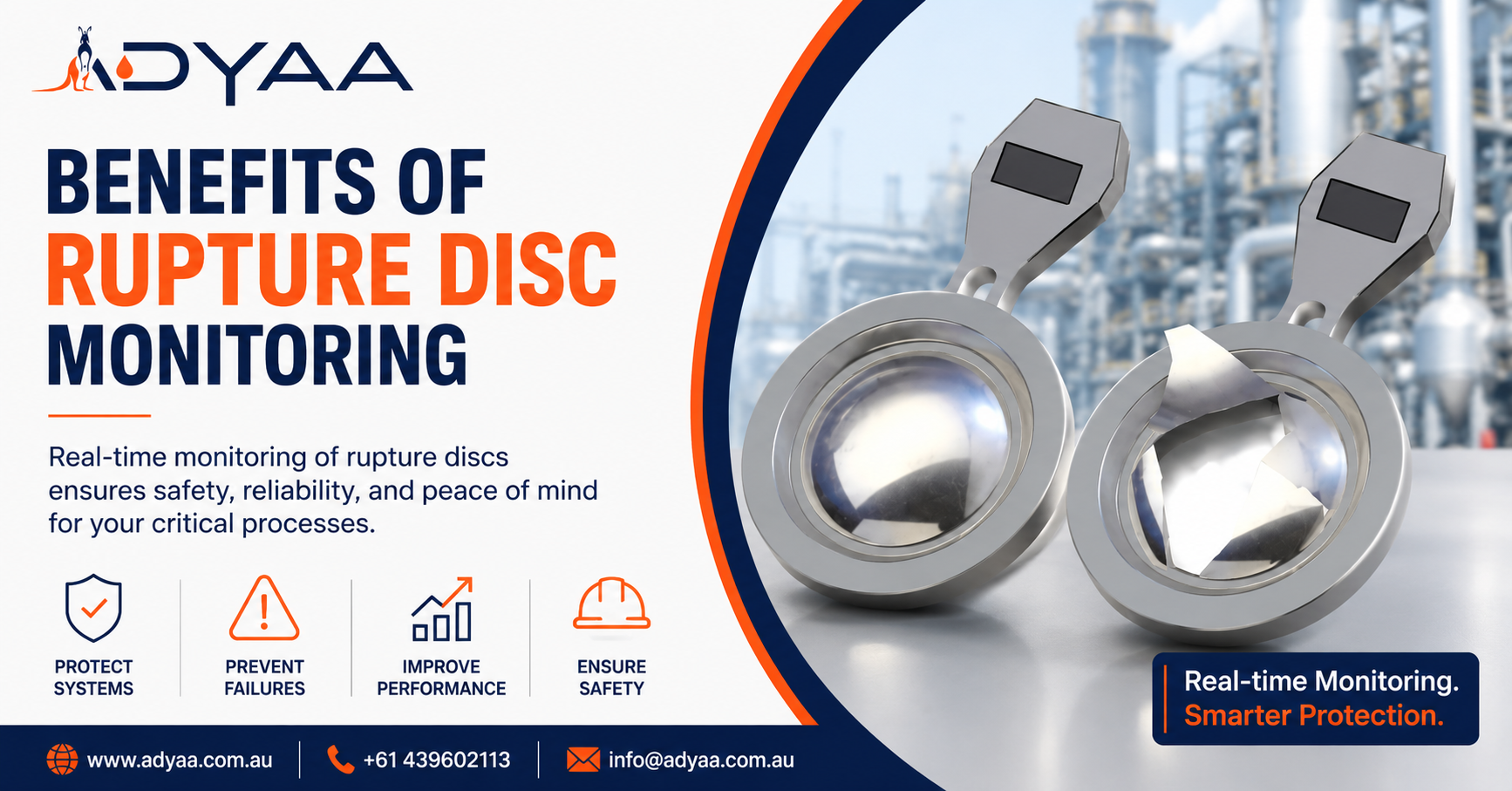 ADYAA benefits of rupture disc monitoring