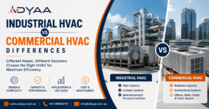 ADYAA industrial hvac vs commercial hvac difference