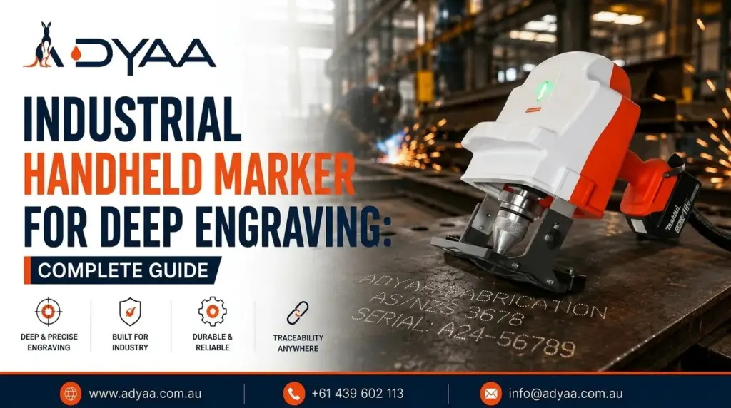 ADYAA Industrial Handheld Marker for deep engraving
