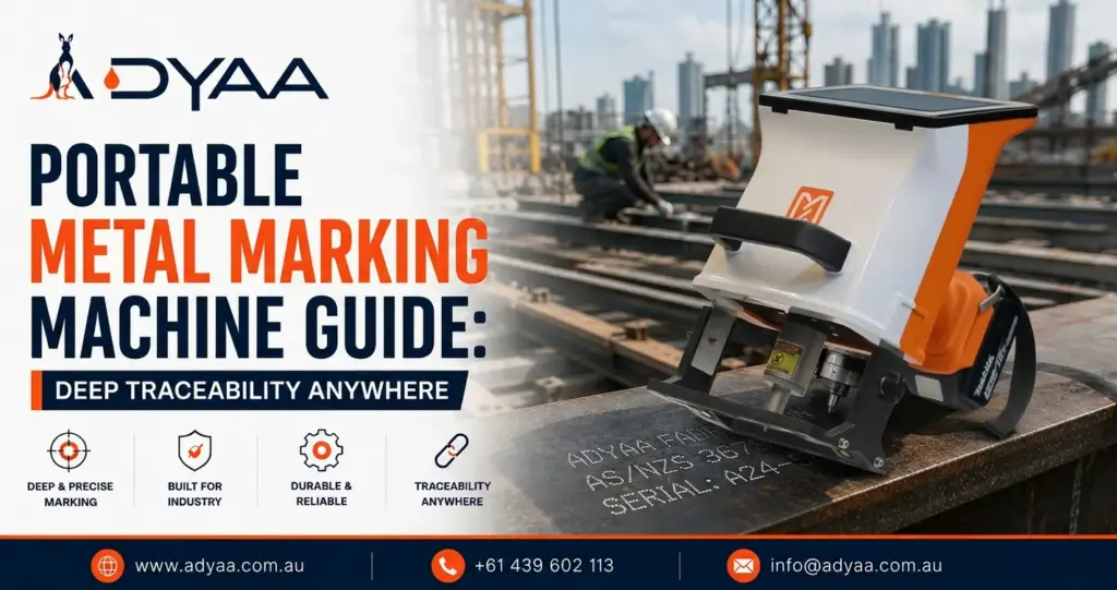 Portable Metal Marking Machine Guide: Deep Traceability Anywhere