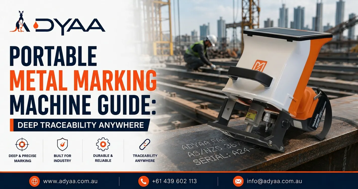 Portable Metal Marking Machine Guide: Deep Traceability Anywhere