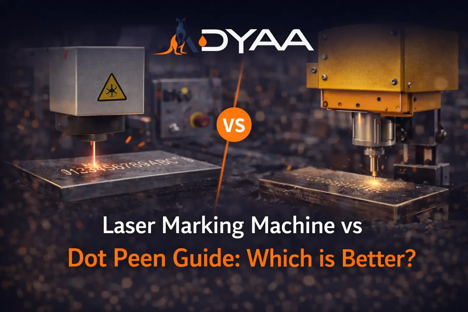 Laser Marking Machine vs Dot Peen Guide ADYAA