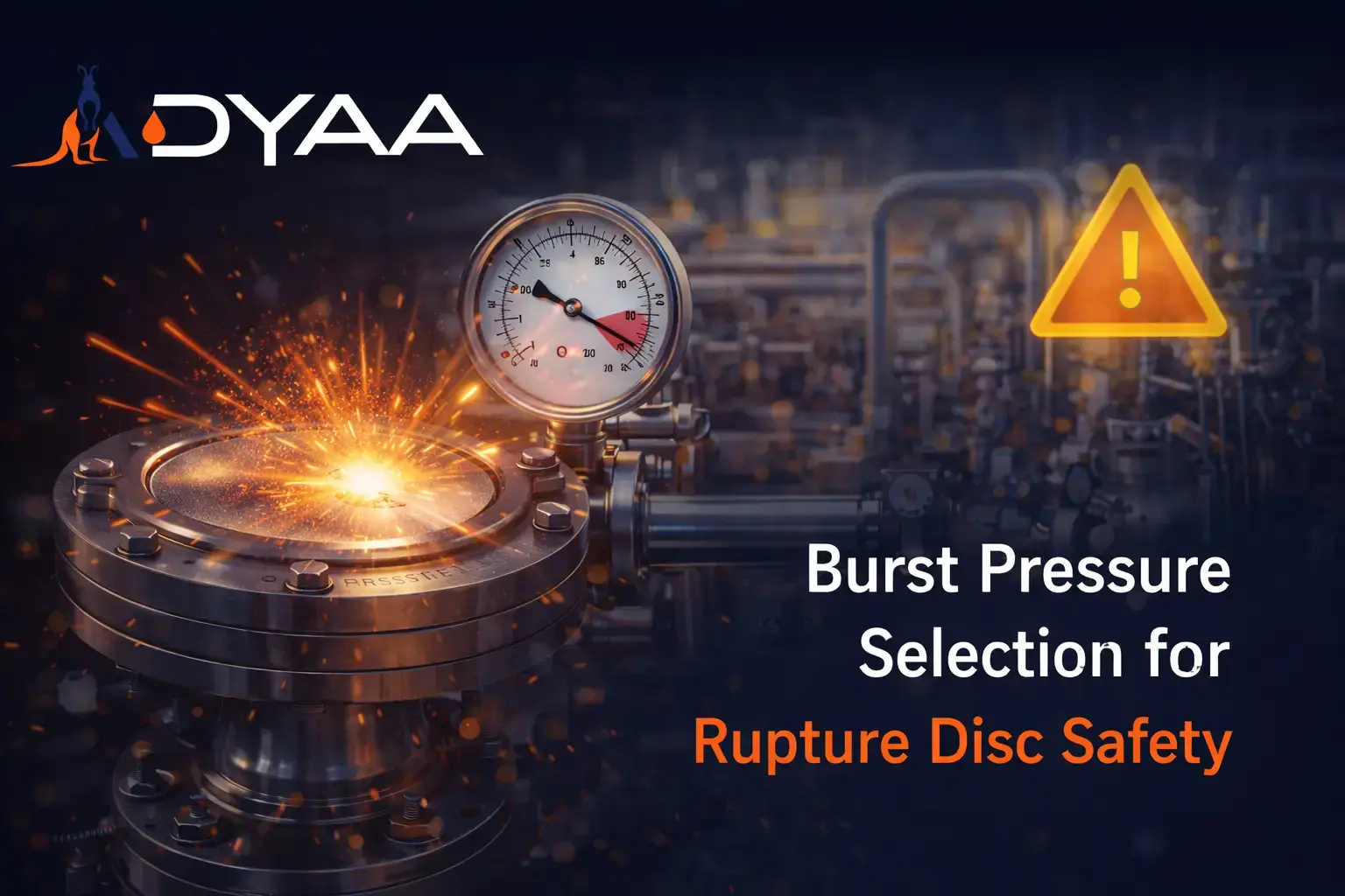Rupture disc burst pressure safety ADYAA