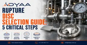 ADYAA RUPTURE DISC SELCTION GUIDE 5 CRITICAL STEP