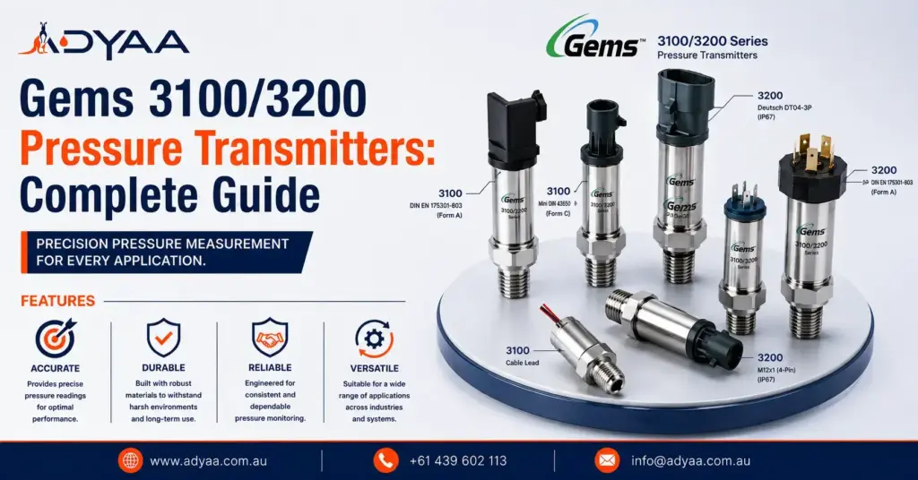 Gems 3100/3200 Pressure Transmitters: Complete Guide | ADYAA