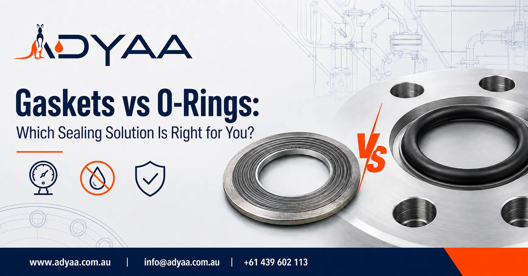 Gaskets vs O-Rings: Which Sealing Solution Is Right for You? | ADYAA