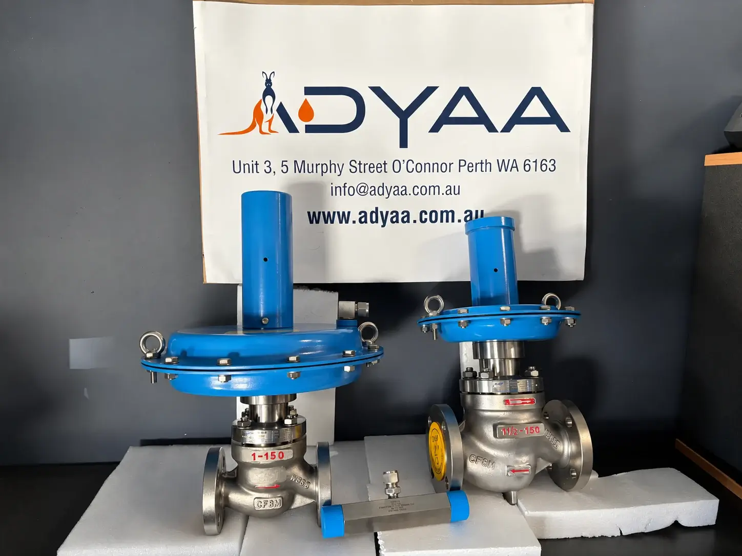 Control valve for gas application DN25 and DN40